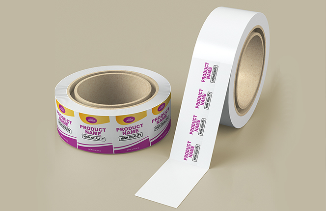 Labels and self-adhesive printing